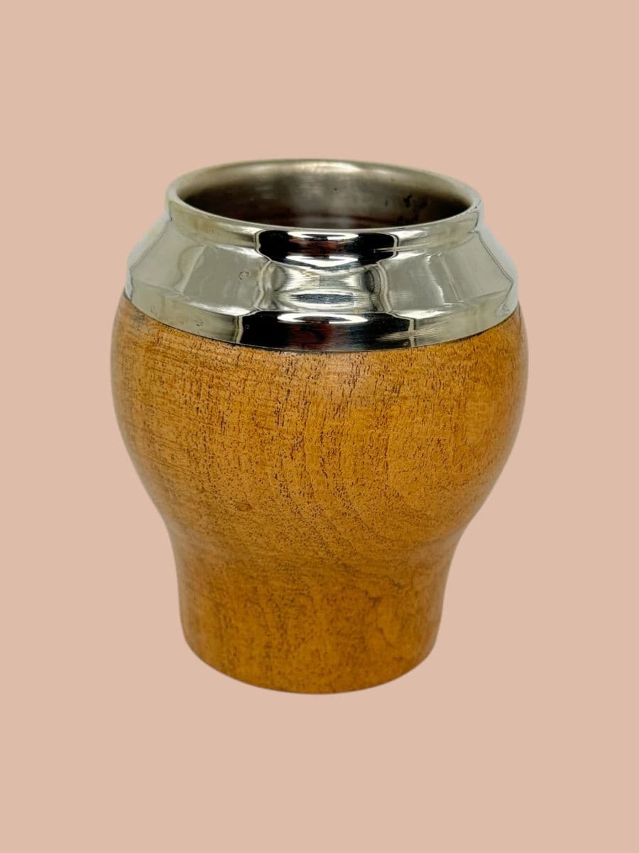 Mate Torpedo de Algarrobo Virola Alpaca Lisa