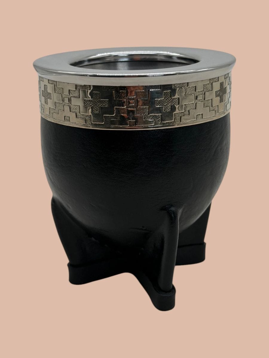 Mate Imperial Deluxe Negro, producto mayorista de Qué Mate