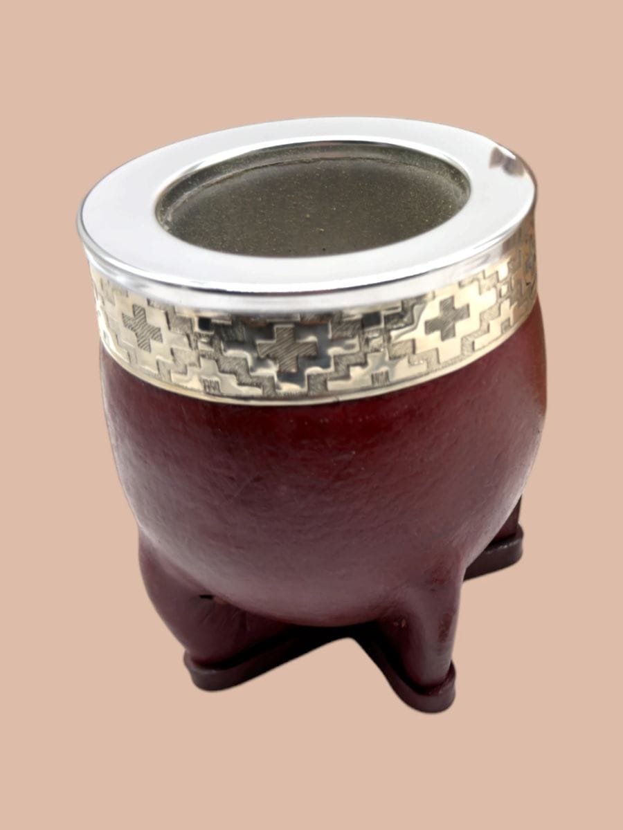 Mate Imperial Deluxe Bordo, producto mayorista de Qué Mate